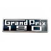 Lambretta GP Grand Prix 190 Leg Shield Badge - Metal