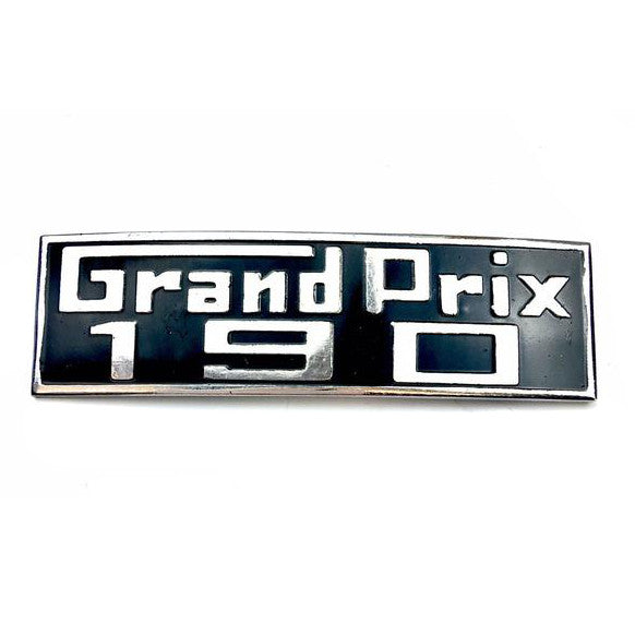 Lambretta GP Grand Prix 190 Leg Shield Badge - Metal