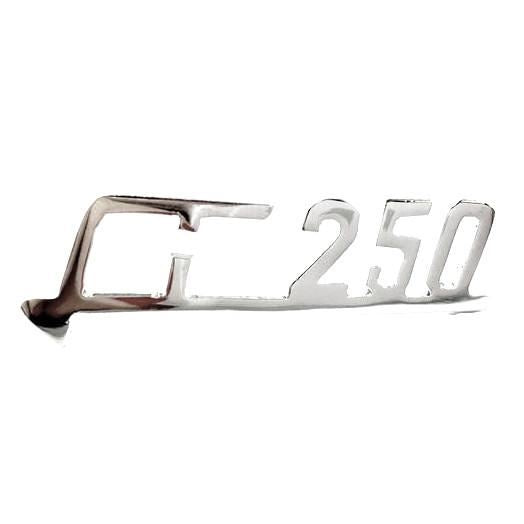 Lambretta Li 250 Legshield Badge - Chrome