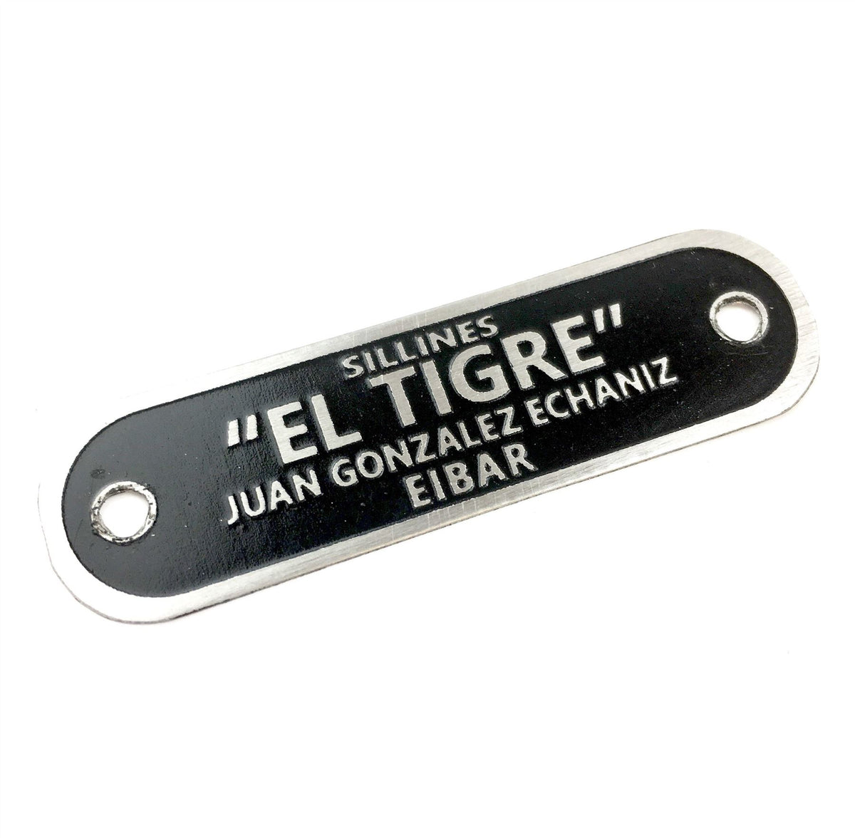 Lambretta Series 1-3 Li GP SX TV 'EL TIGRE' Rear Seat badge