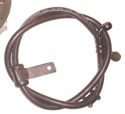 Lambretta - OutBoard Front Disc - Brake Hose - Short 35 Inch