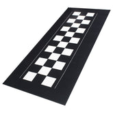 Scooter Vespa Lambretta Motorbike Garage Checkerboard Mat Series 4 - 190cm x 80cm