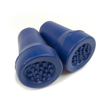 Vespa PX PE PK T5 Centre Stand Feet Rubbers - Blue 22mm