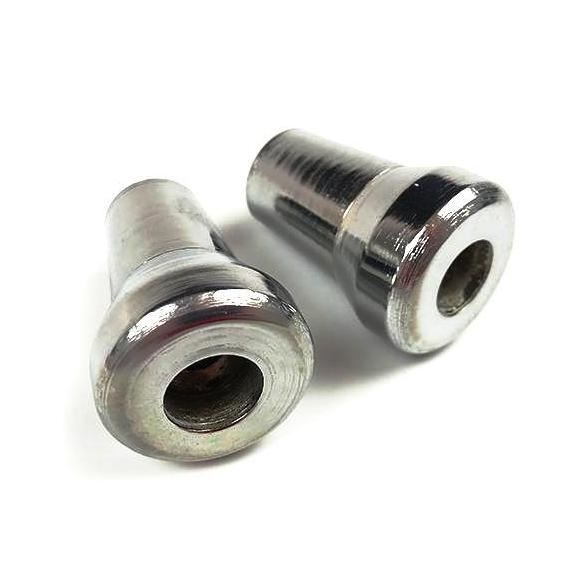 Vespa PX T5 Twisted Centre Stand Replacement Feet - Chrome