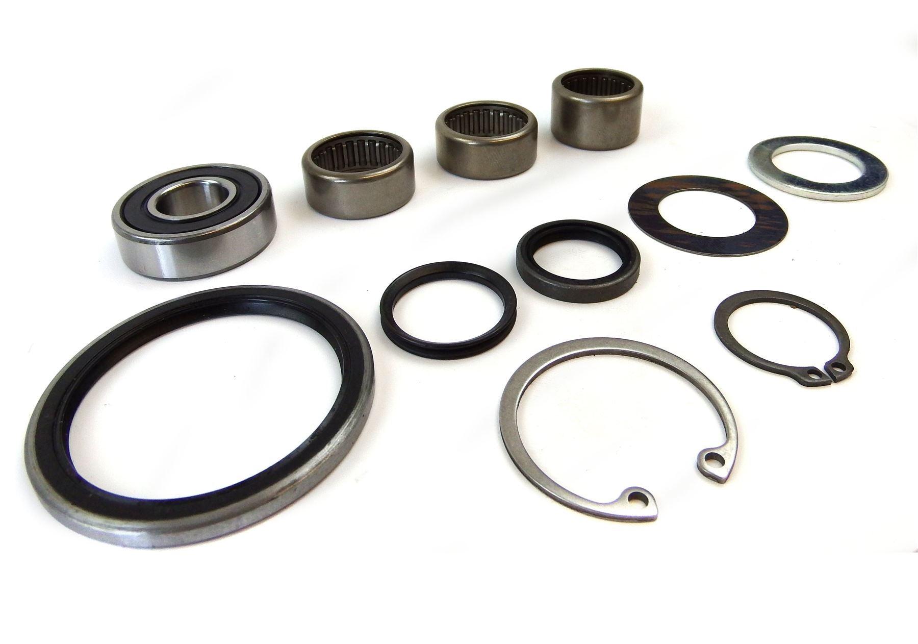 Vespa P125X P150X P200E Front Hub & Backplate Rebuild Kit - 16mm