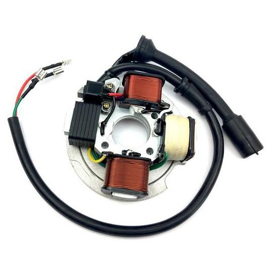 Vespa - Stator Plate - PK XL - 4 POLE - Mixed 6v / 12v AC