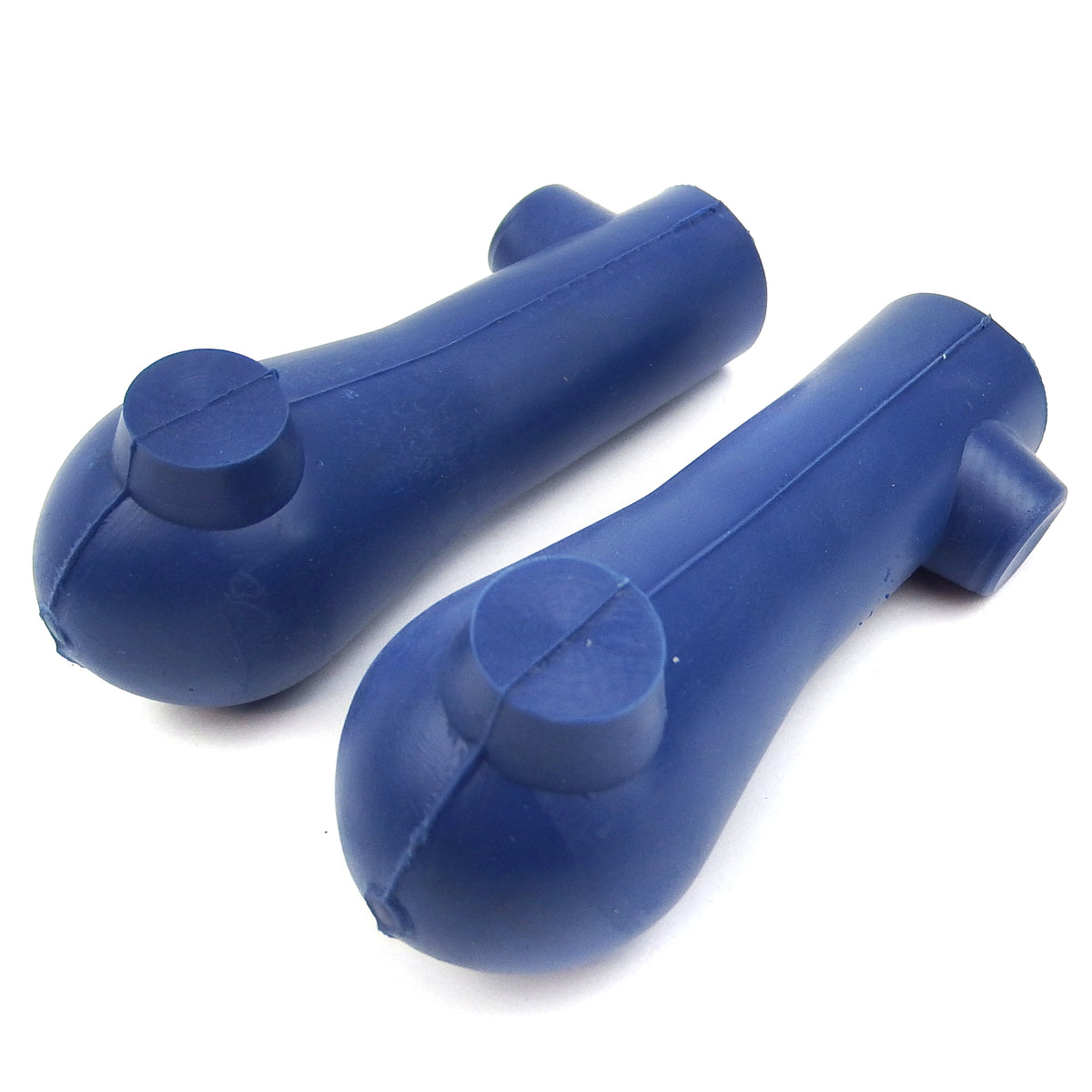 Vespa V50 V90 Prim Rally Super Sprint Centre Stand Feet Rubbers (20mm) Blue