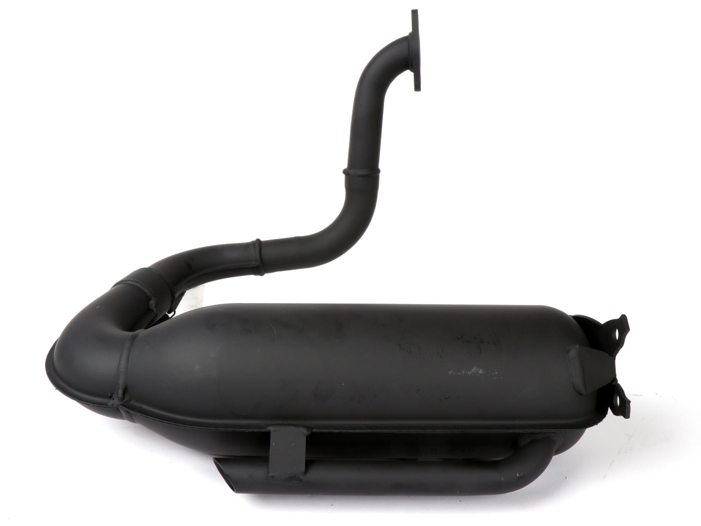 Vespa V90 V100 125 Prim ET3 R/SS POLINI Original Exhaust - Black
