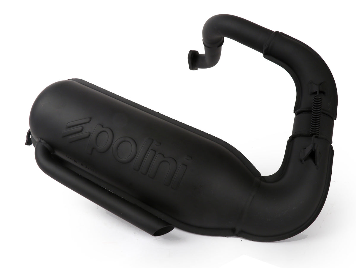 Vespa V90 V100 125 Prim ET3 R/SS POLINI Original Exhaust - Black