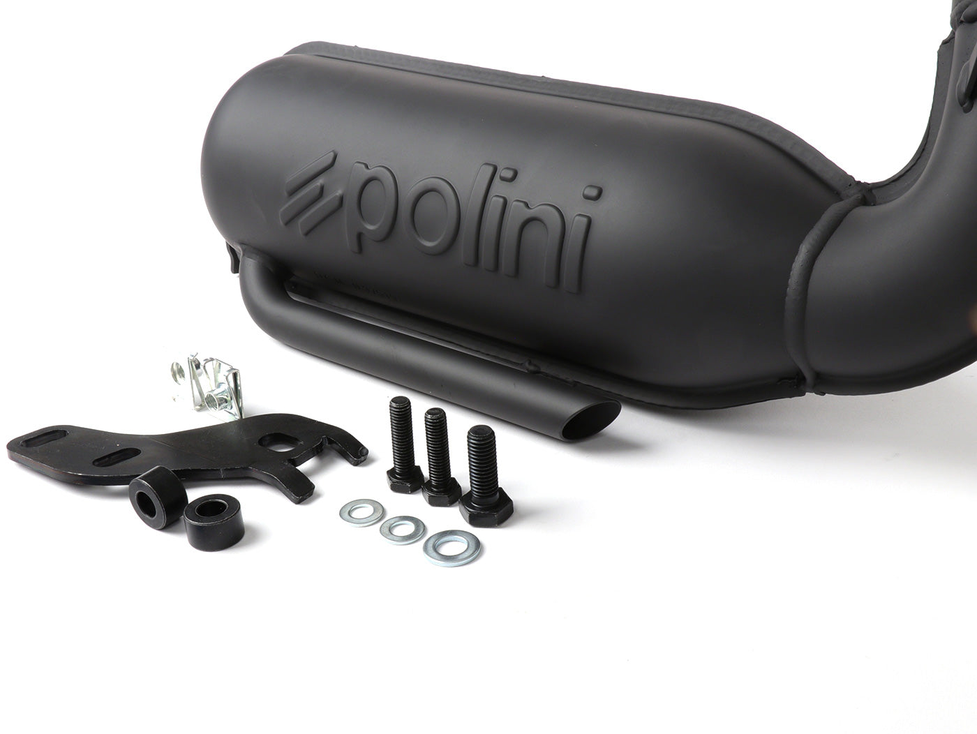Vespa V50 50/N/L/R/S/Special/SR/SS POLINI Original Exhaust - Black