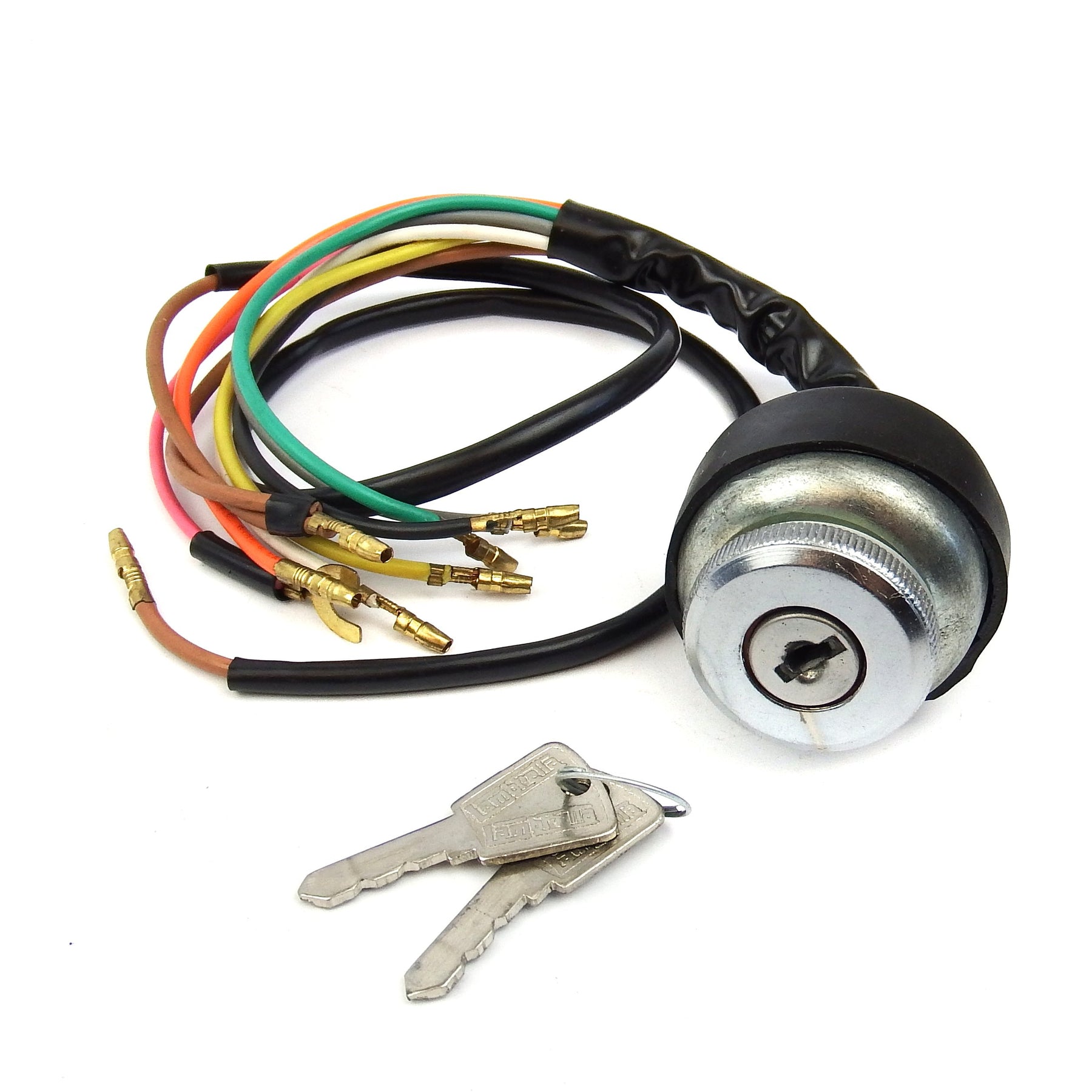 Lambretta Series 1-3 TV Type Ignition Switch for Modern Electronic Kits with DC