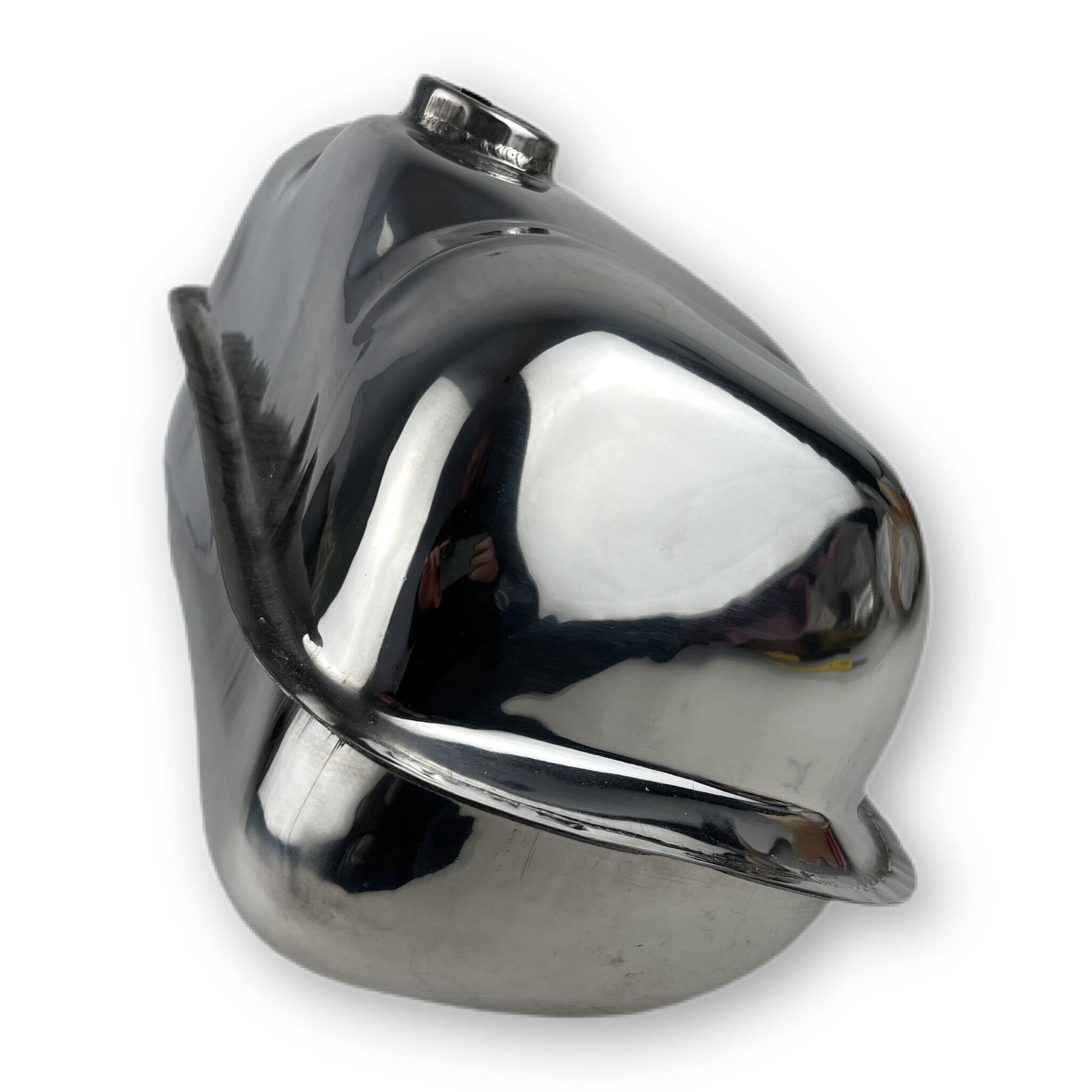 Lambretta Series 2 3 Li GP SX TV Standard Petrol Tank - Polished Stainless Steel