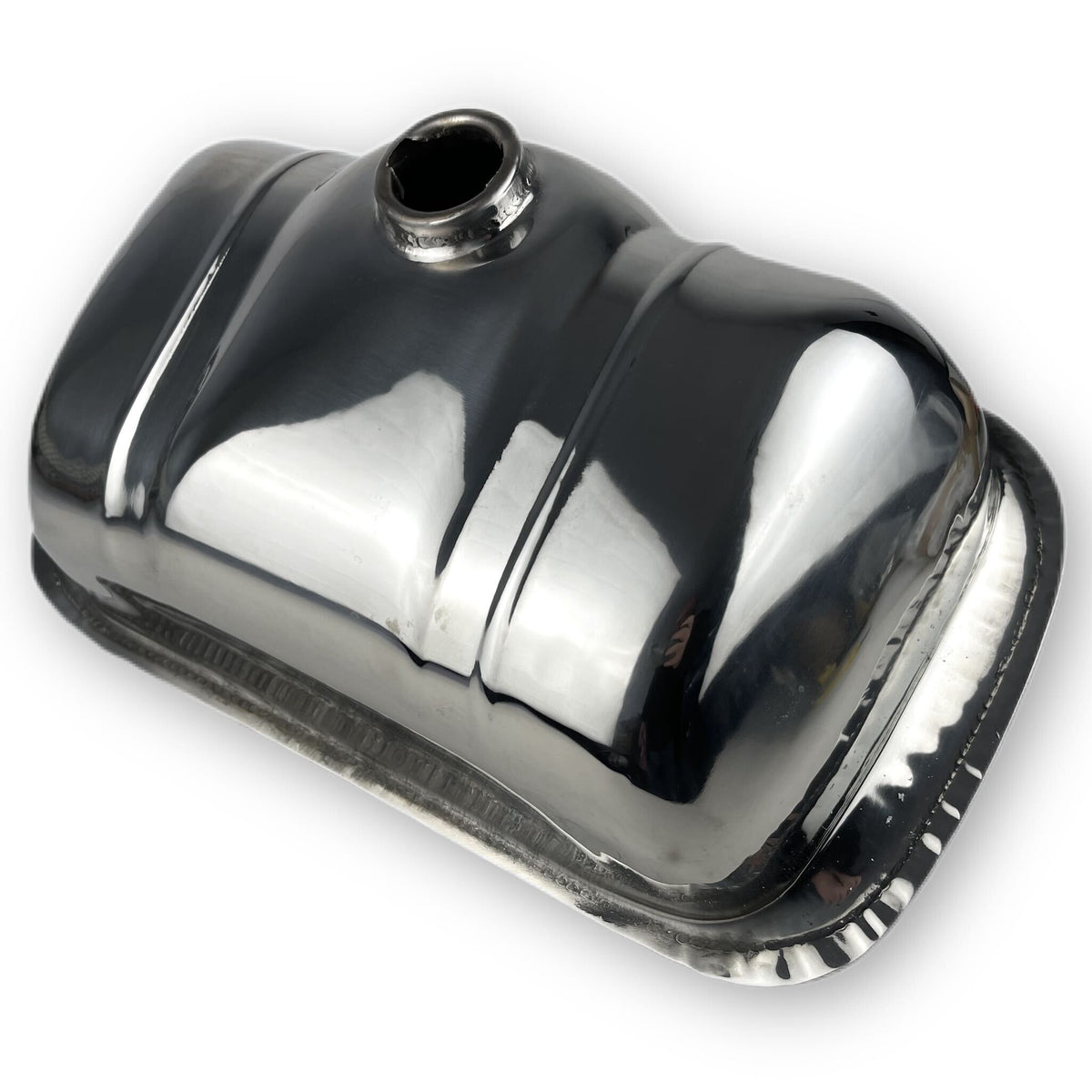 Lambretta Series 2 3 Li GP SX TV Standard Petrol Tank - Polished Stainless Steel