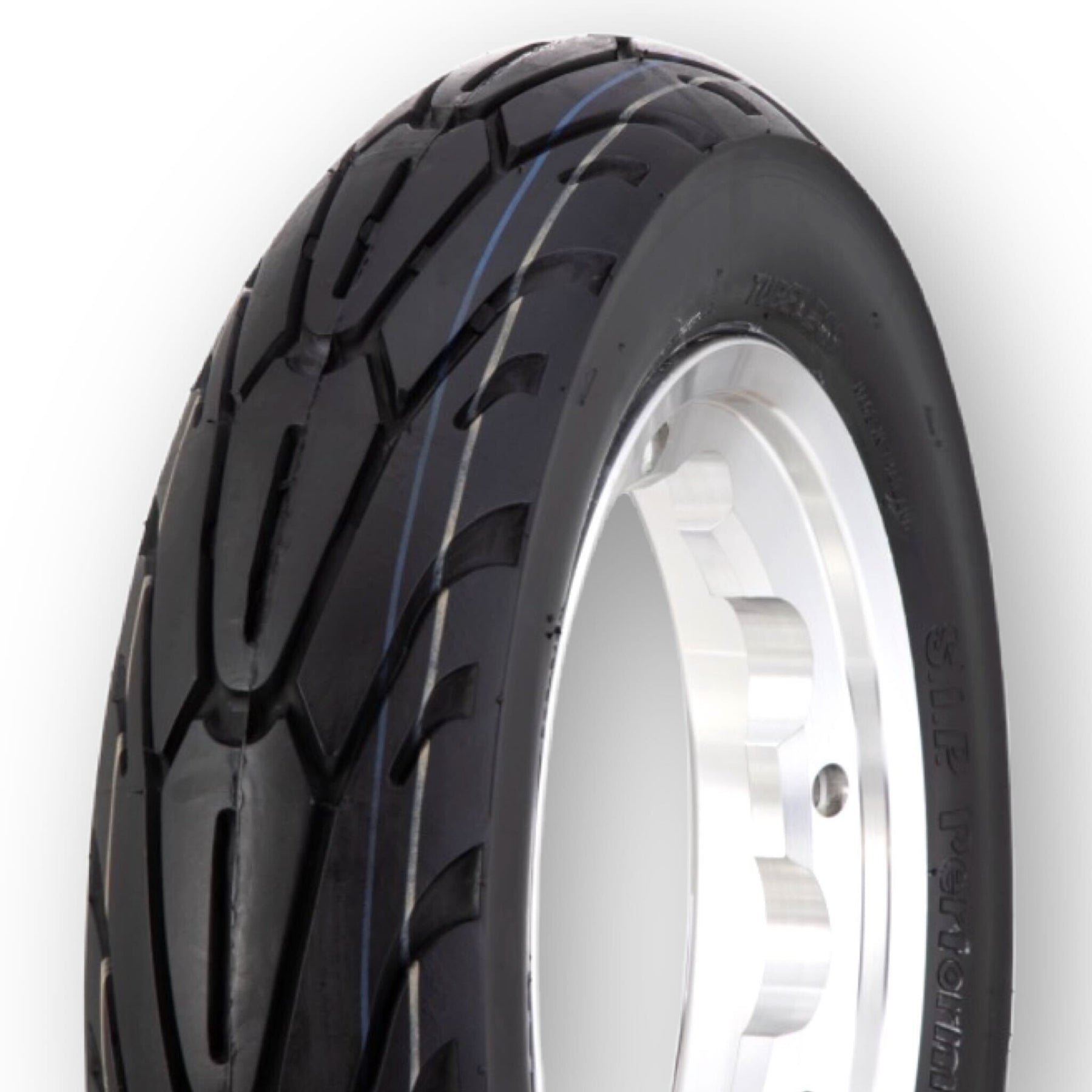 Lambretta S1-3 Li GP SX TV SIP Tubeless Wheel Assembly 2.1 350 x 10" - Polished Alloy
