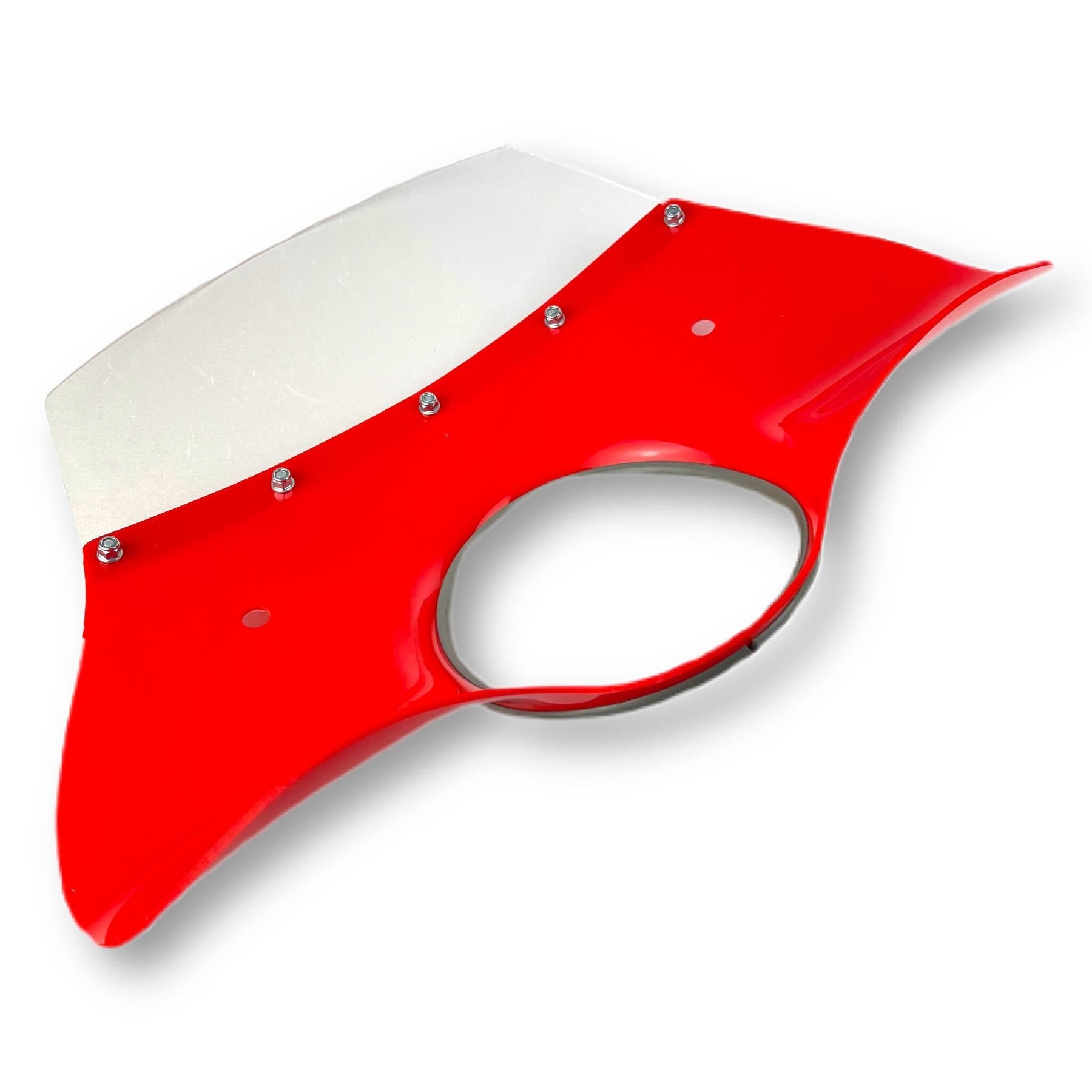 Lambretta Series 3 Li Special SX TV MOD Style Flyscreen - Red