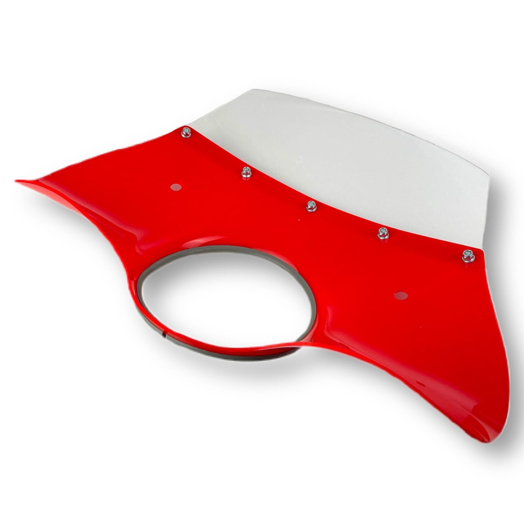 Lambretta Series 3 Li Special SX TV MOD Style Flyscreen - Red