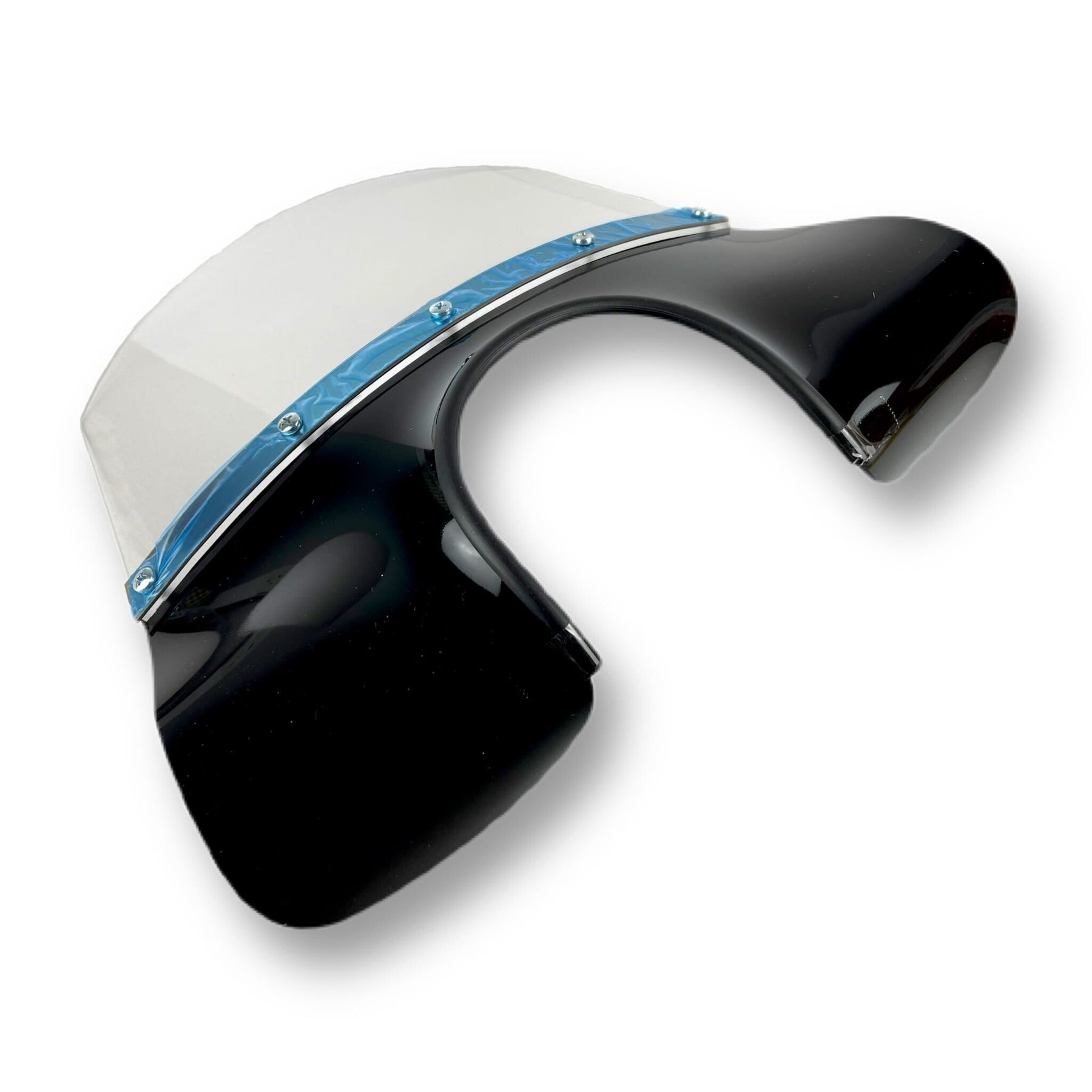 Vespa V50 V90 V100 Primavera ET3 MOD Style Flyscreen - Black
