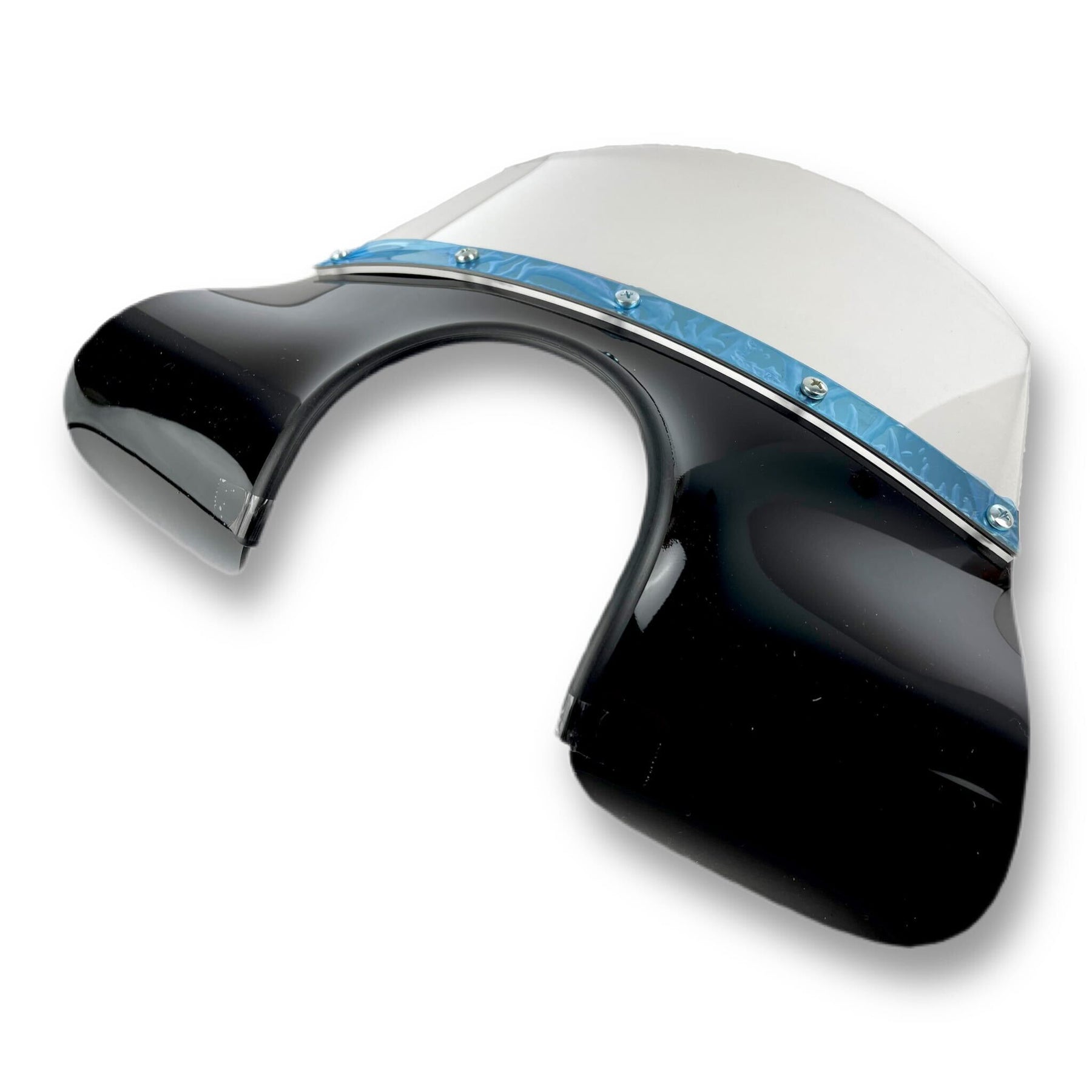Vespa V50 V90 V100 Primavera ET3 MOD Style Flyscreen - Black