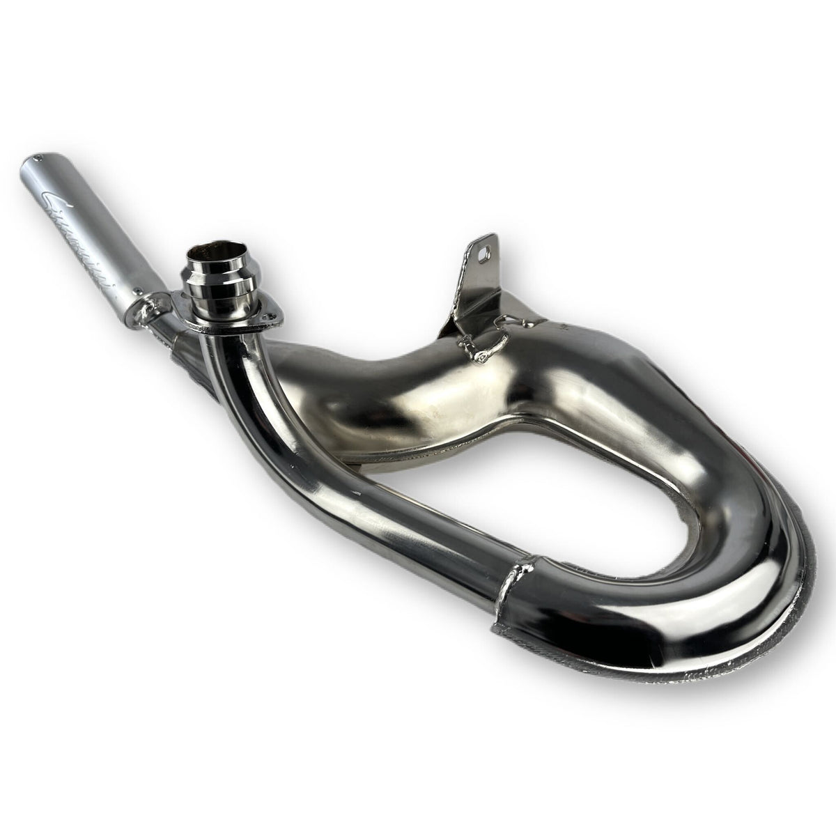 Vespa T5 Mk1 Classic Simonini Sports Exhaust Chrome