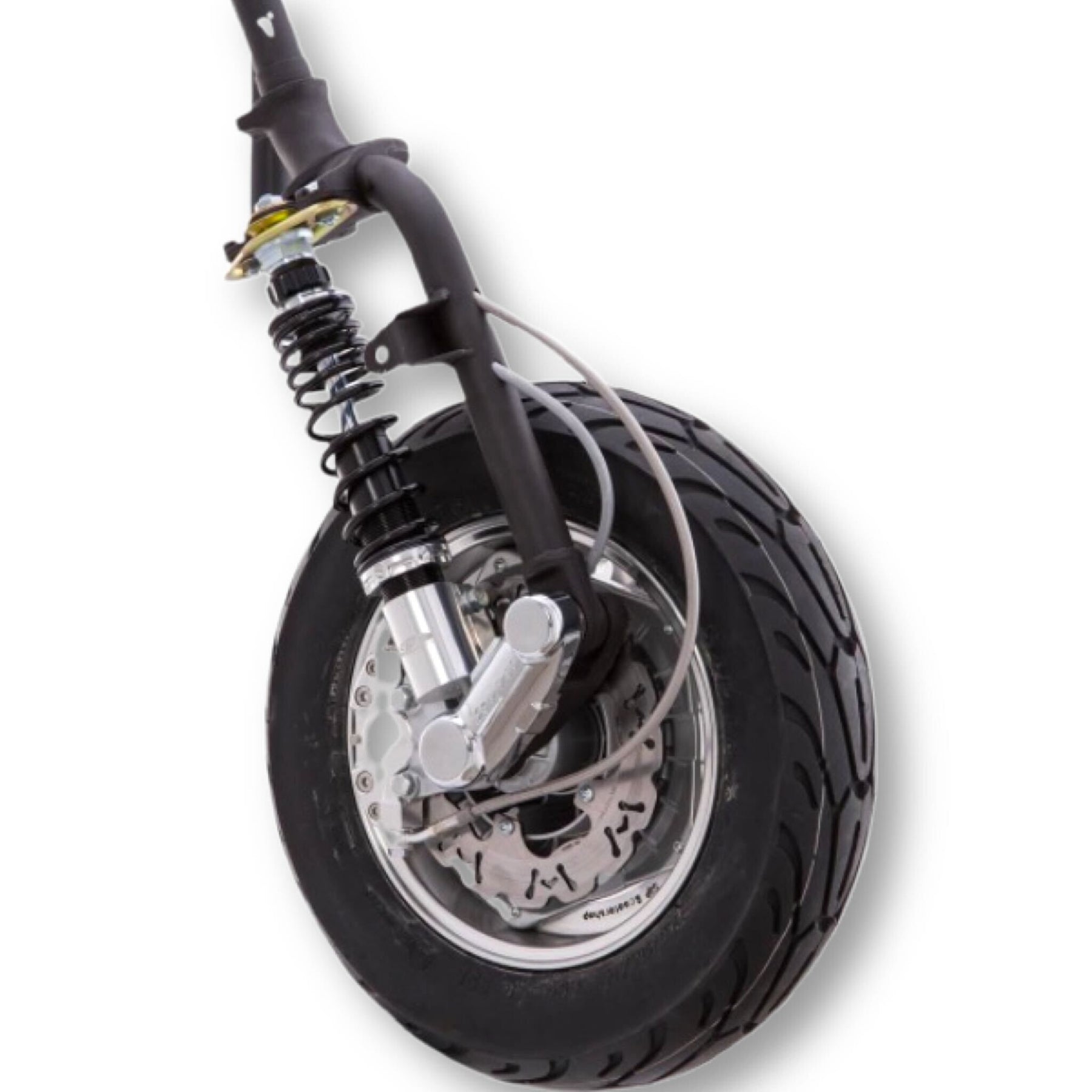 Vespa PX Disc MY T5 Classic LML Grimeca SIP Front Hydraulic Brake Caliper - Silver Anodised