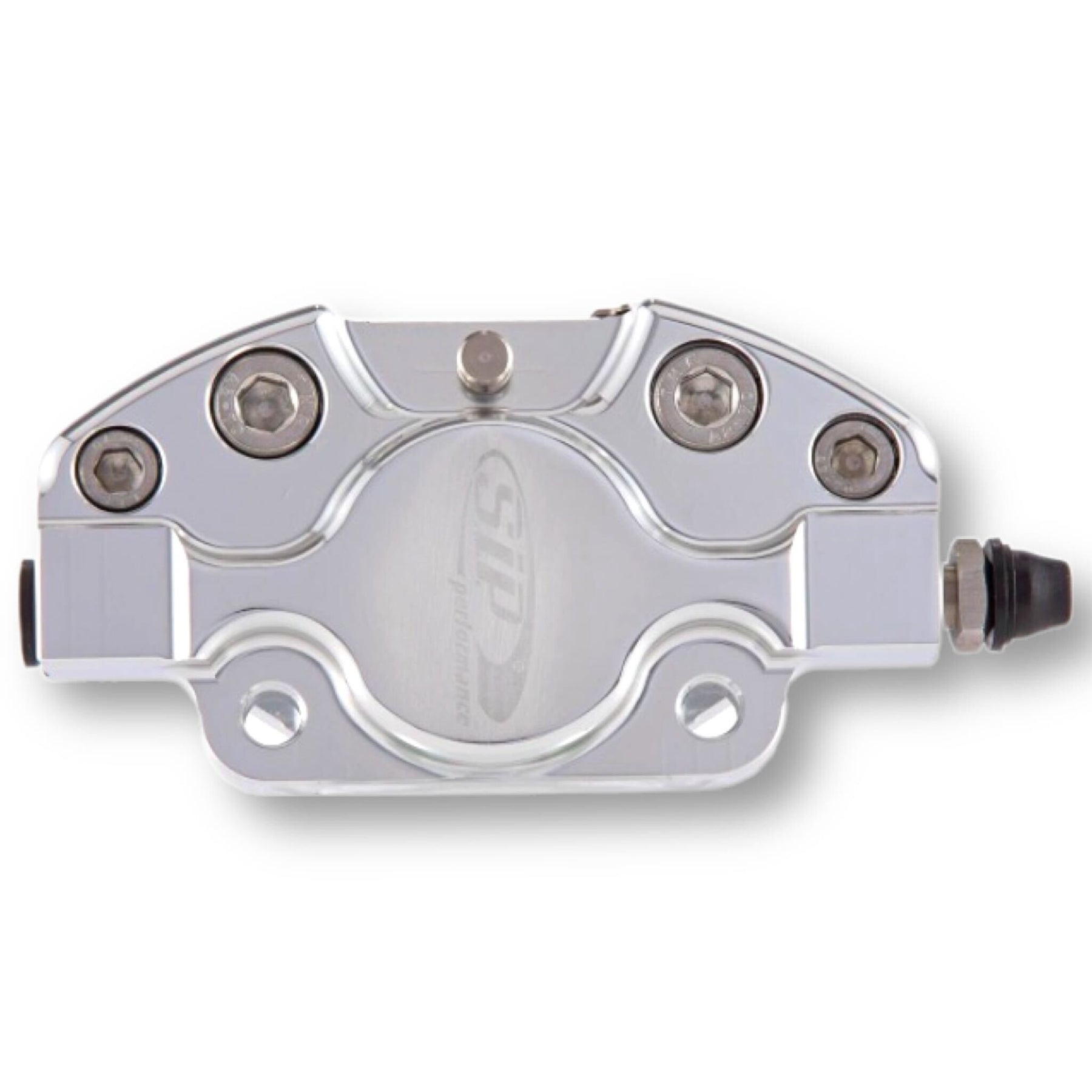 Vespa PX Disc MY T5 Classic LML Grimeca SIP Front Hydraulic Brake Caliper - Silver Anodised