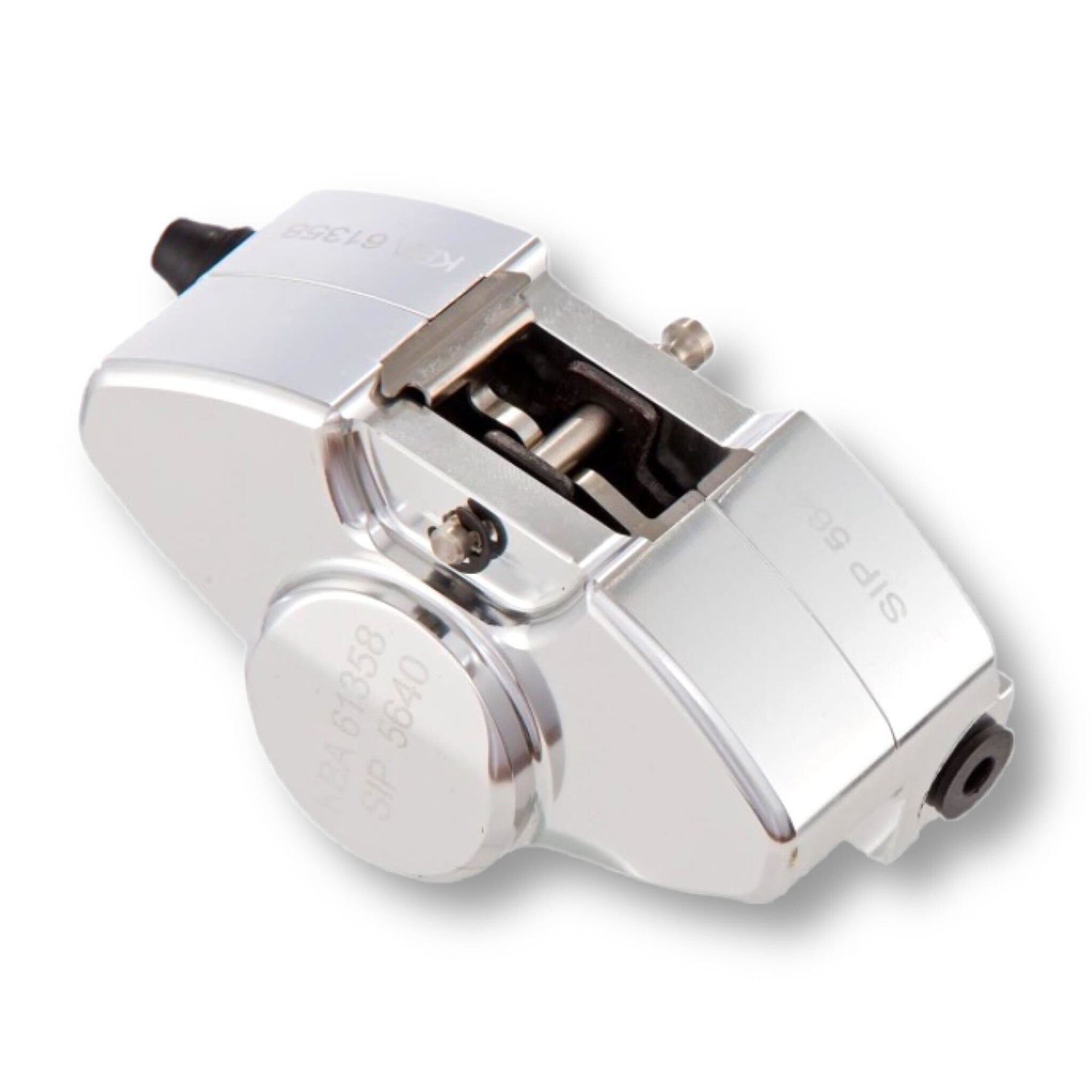 Vespa PX Disc MY T5 Classic LML Grimeca SIP Front Hydraulic Brake Caliper - Silver Anodised
