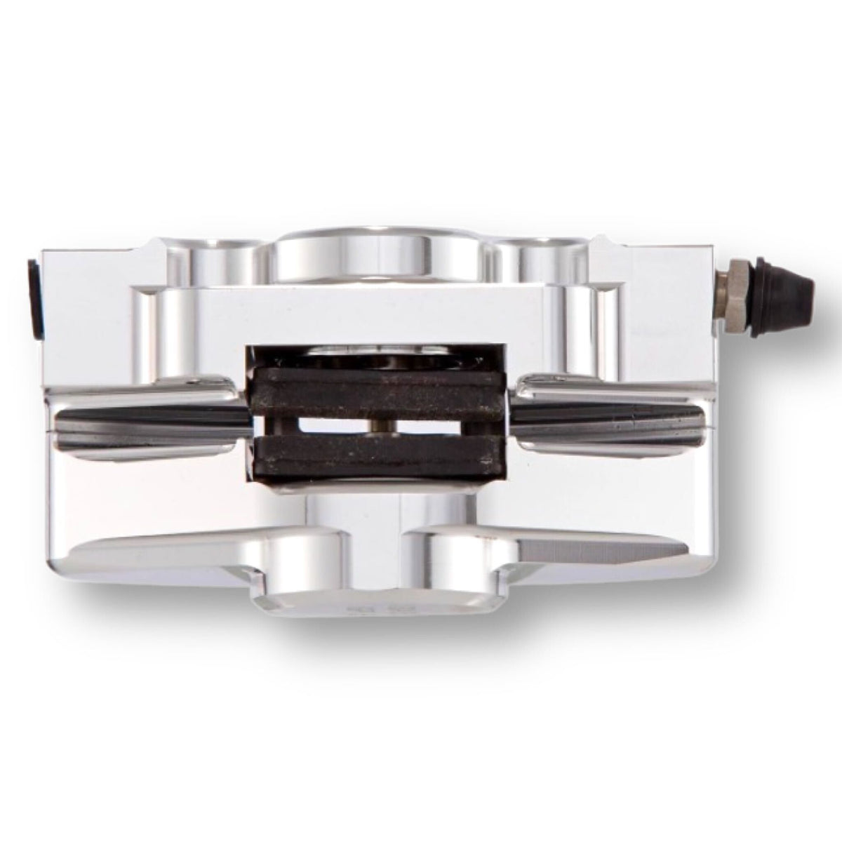 Vespa PX Disc MY T5 Classic LML Grimeca SIP Front Hydraulic Brake Caliper - Silver Anodised