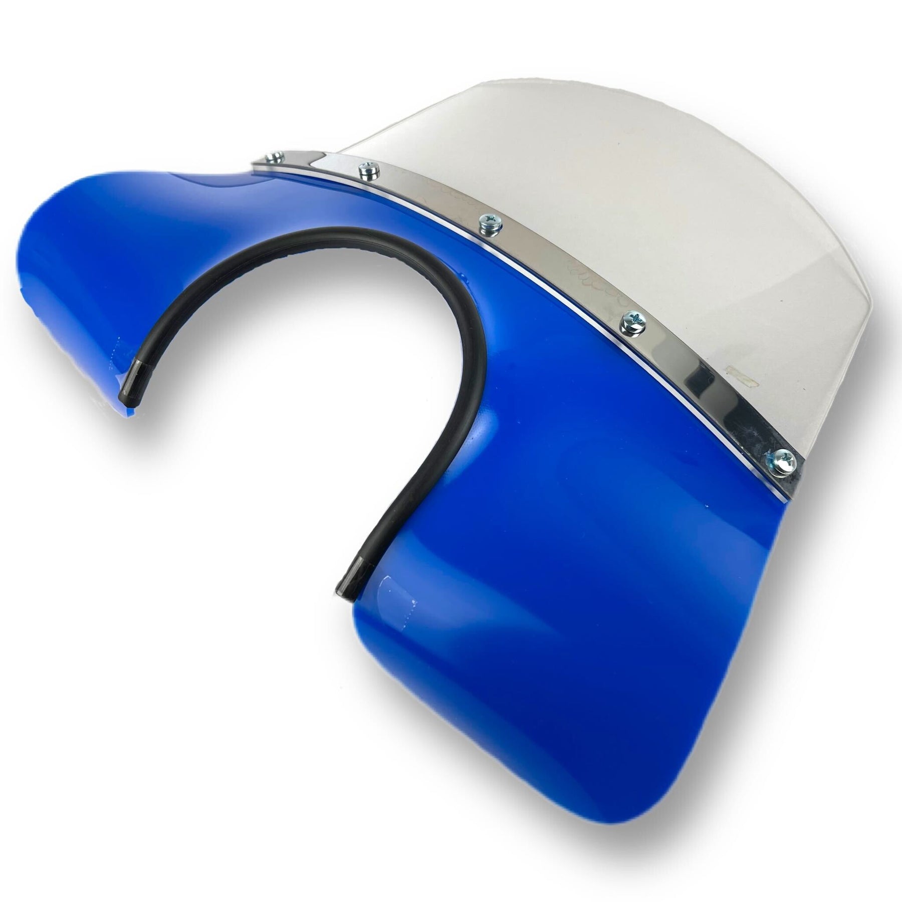 Vespa V50 V90 V100 Primavera ET3 MOD Style Flyscreen - Blue