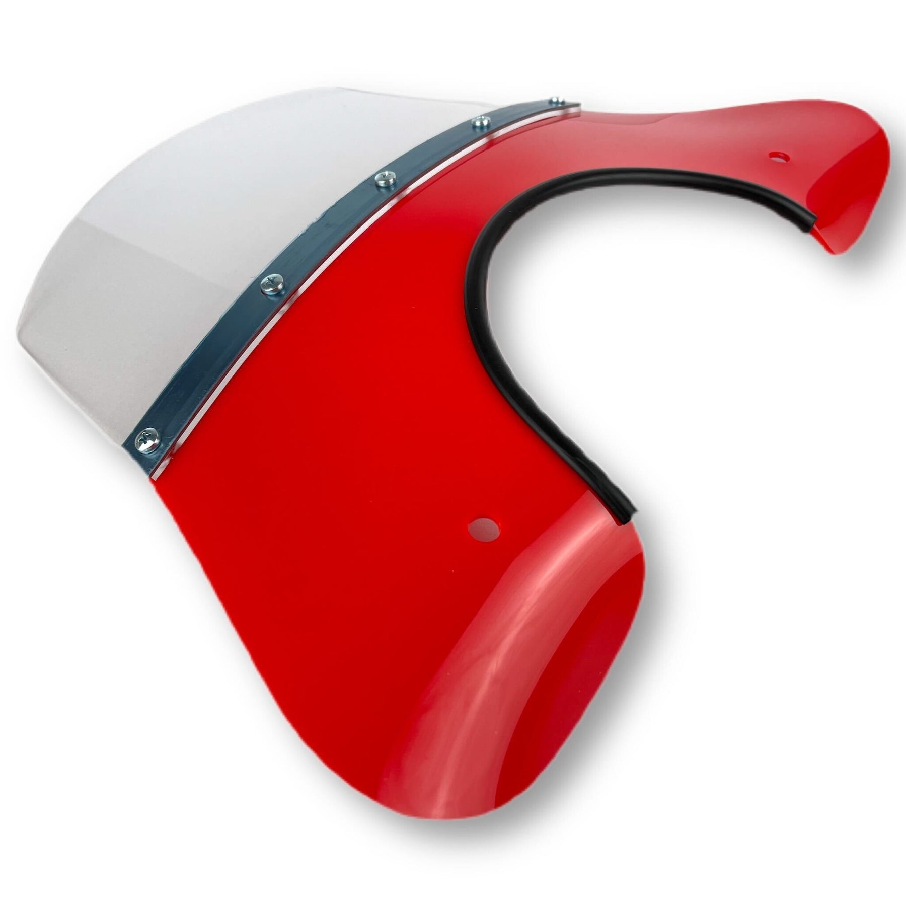 Vespa PX PE T5 Classic LML Rally GTR 125-200 MOD Style Flyscreen - Red