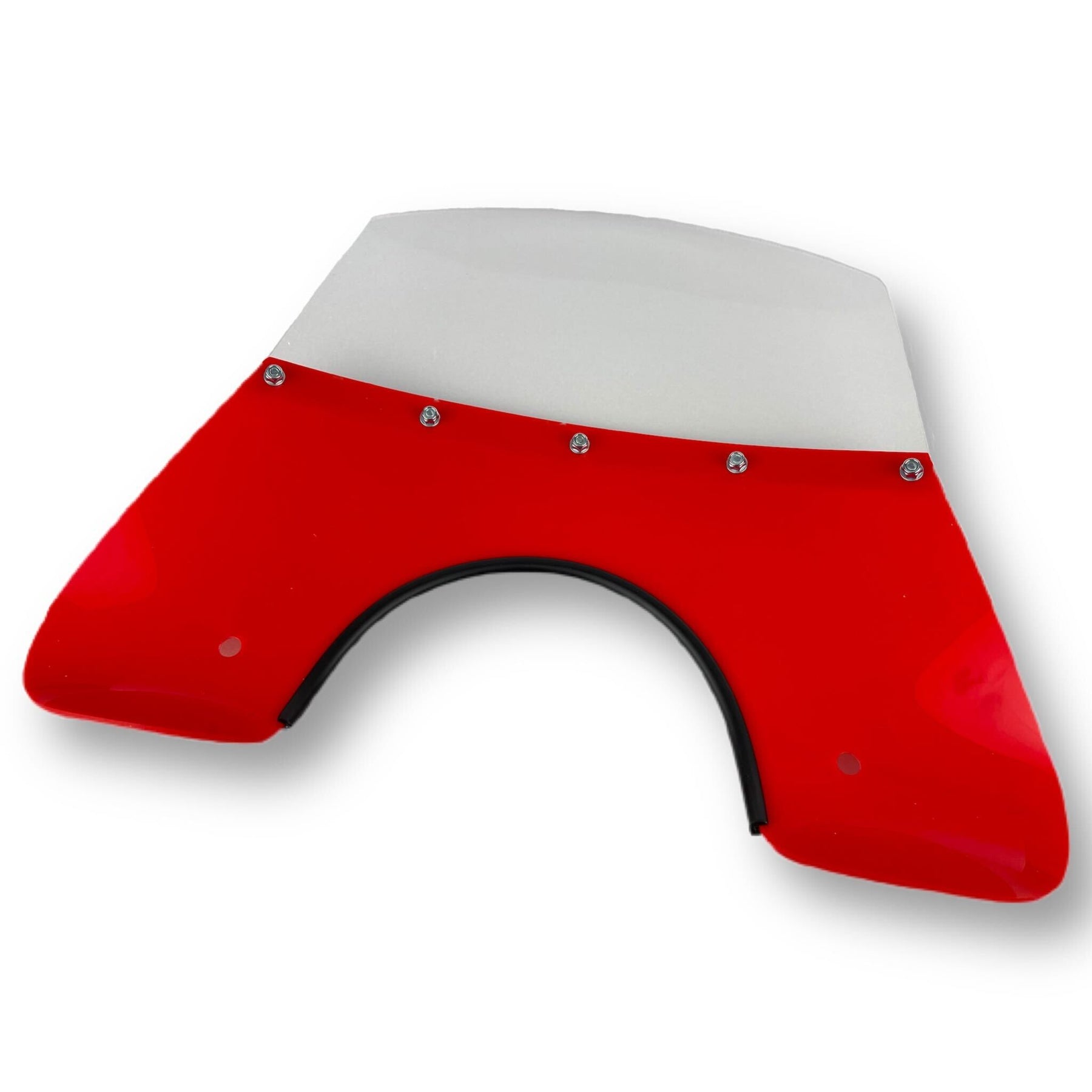 Vespa PX PE T5 Classic LML Rally GTR 125-200 MOD Style Flyscreen - Red