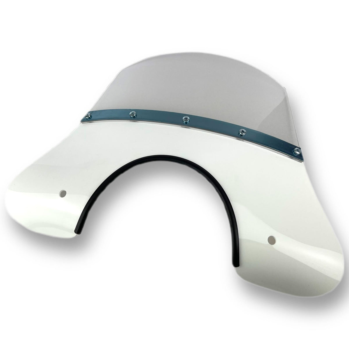 Vespa PX PE T5 Classic LML Rally GTR 125-200 MOD Style Flyscreen - White