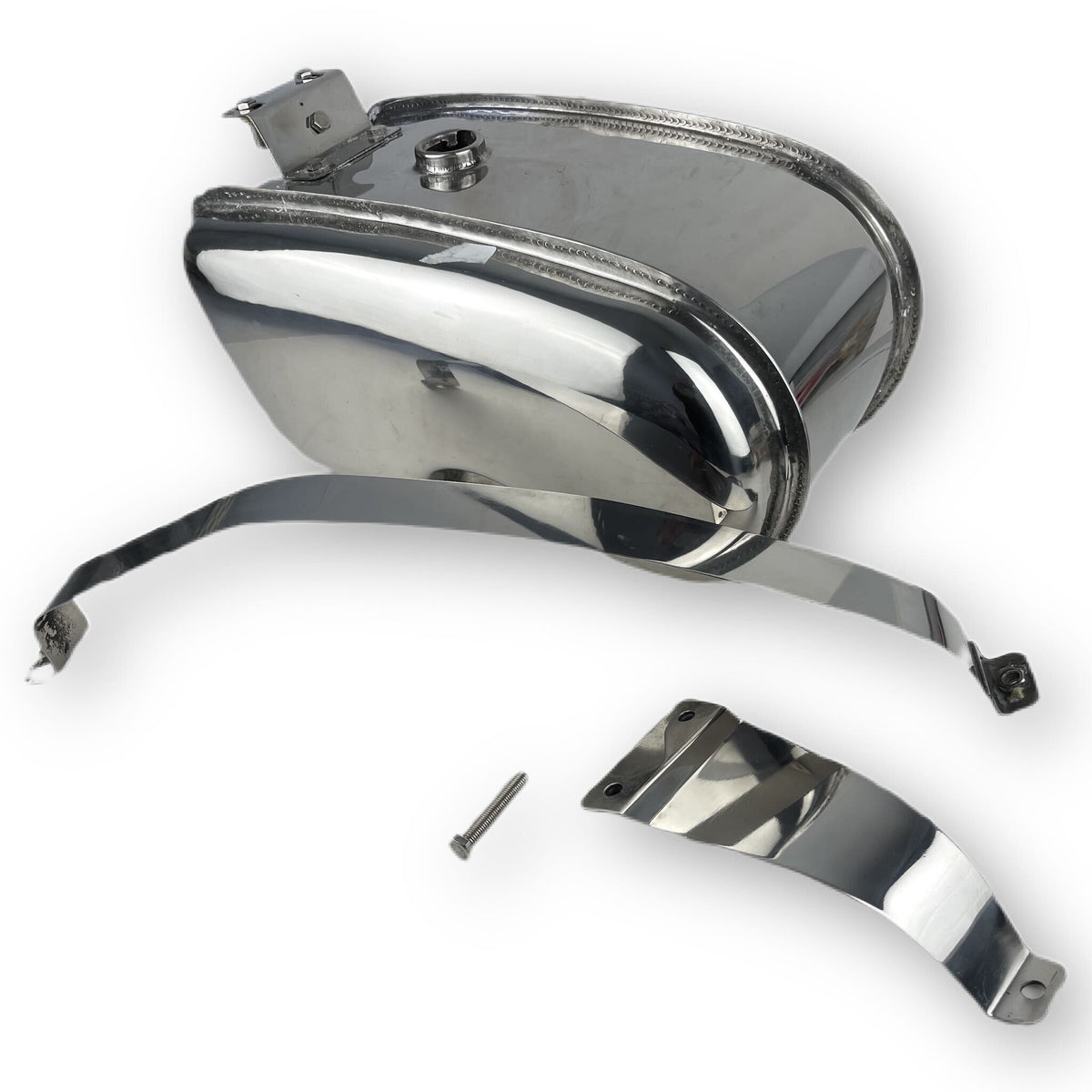 Lambretta Series 3 Li GP SX TV 17 Litre Stainless Steel Petrol Tank with TS1 Cut Out