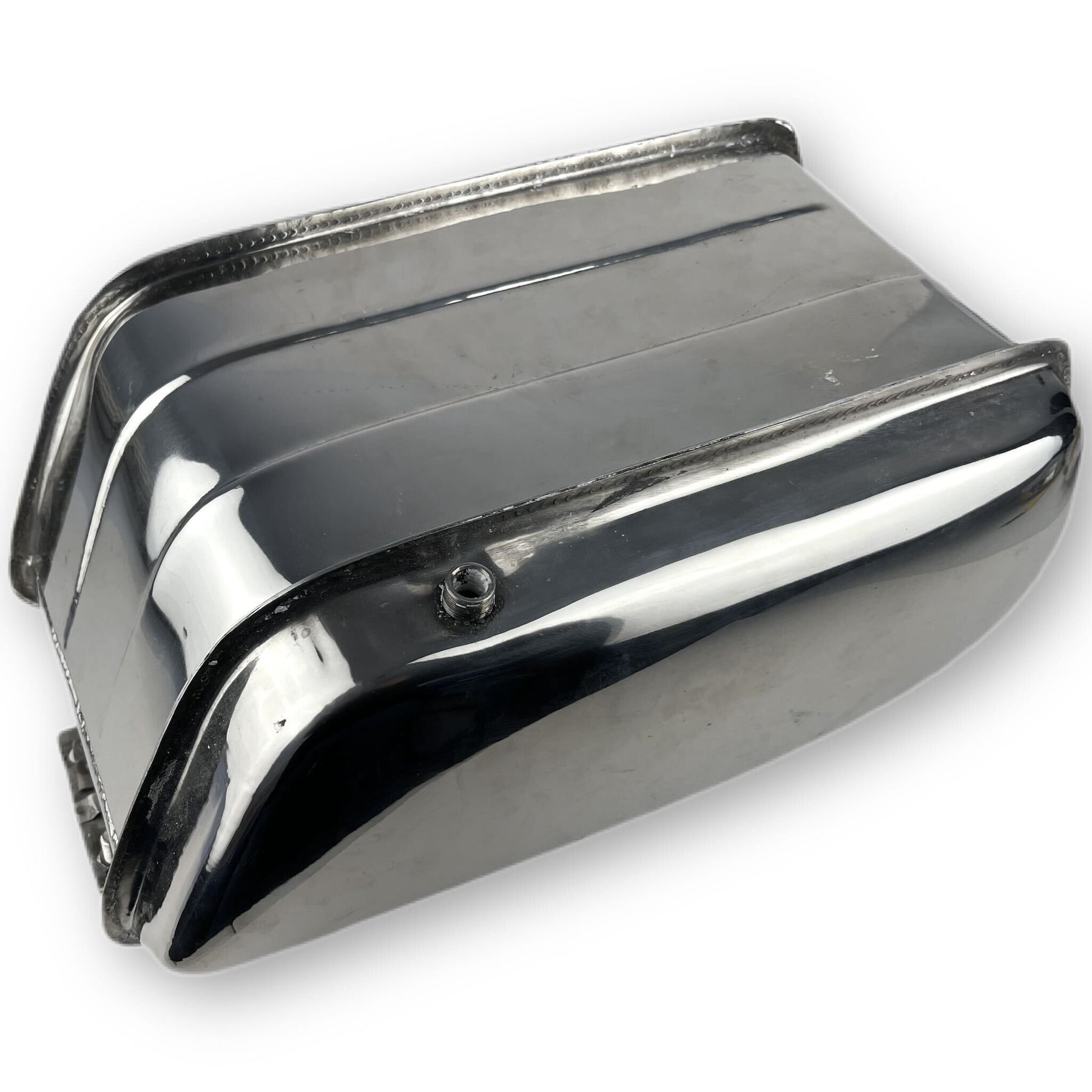 Lambretta Series 3 Li GP SX TV 17 Litre Stainless Steel Petrol Tank with TS1 Cut Out