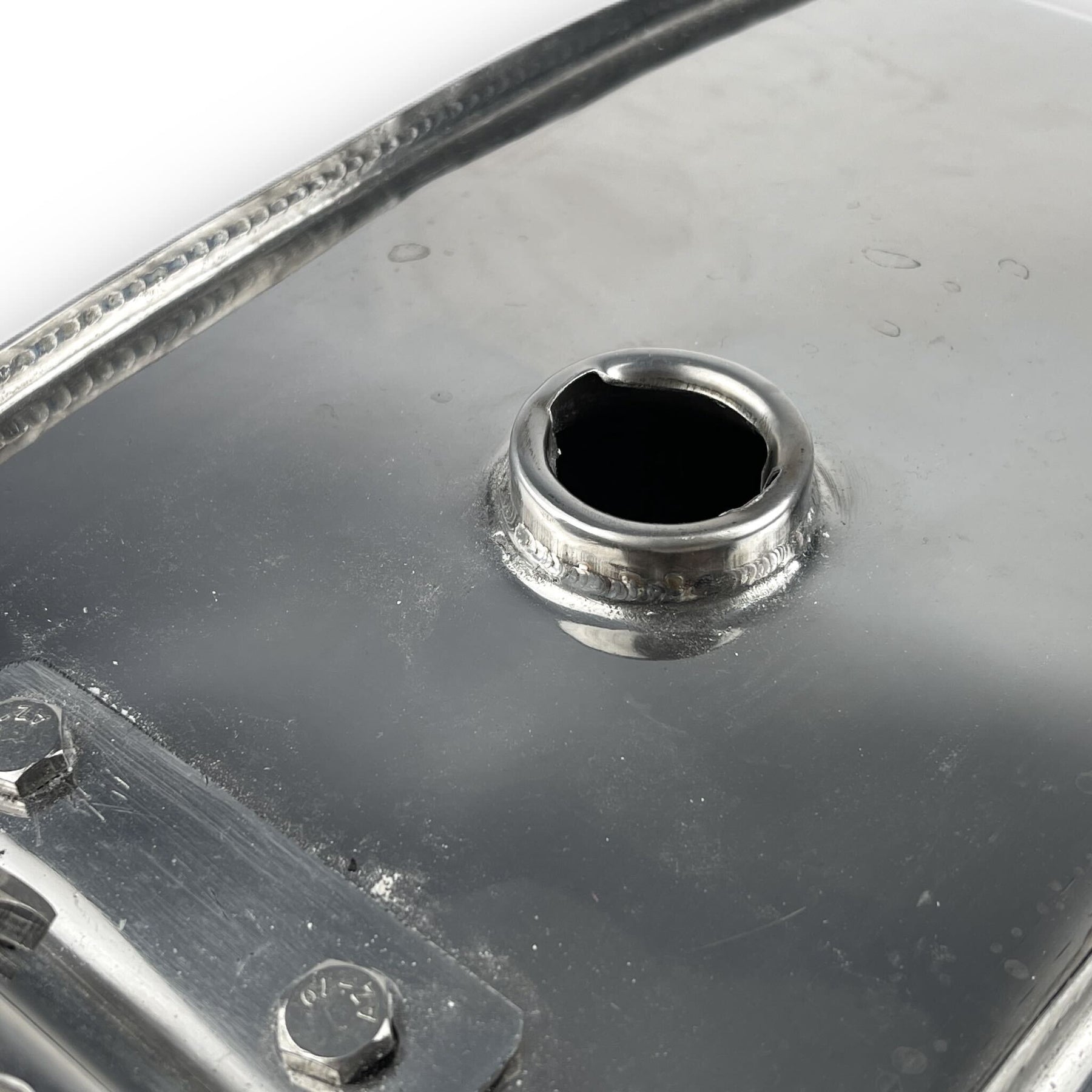 Lambretta Series 3 Li GP SX TV 17 Litre Stainless Steel Petrol Tank with TS1 Cut Out