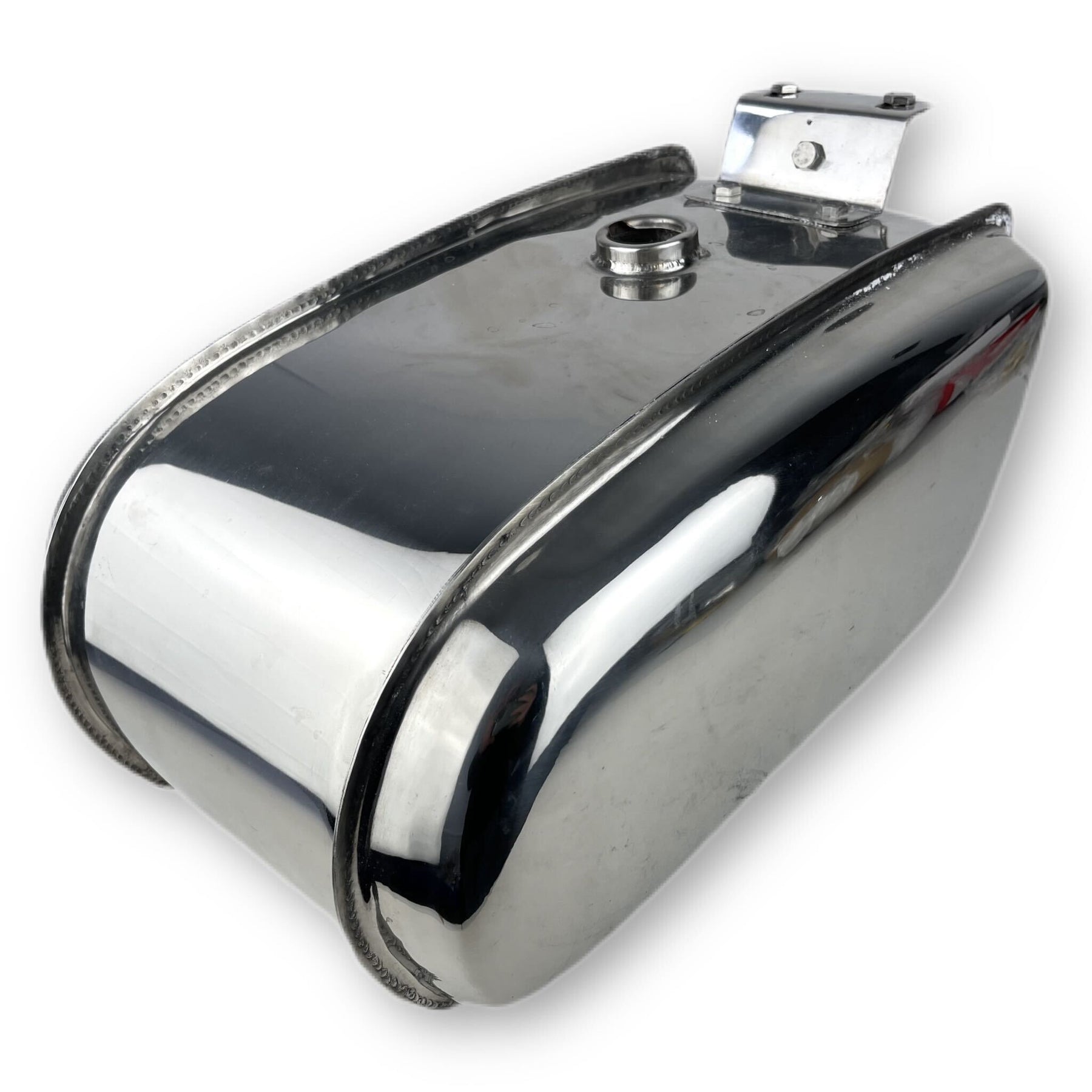 Lambretta Series 3 Li GP SX TV 17 Litre Stainless Steel Petrol Tank with TS1 Cut Out