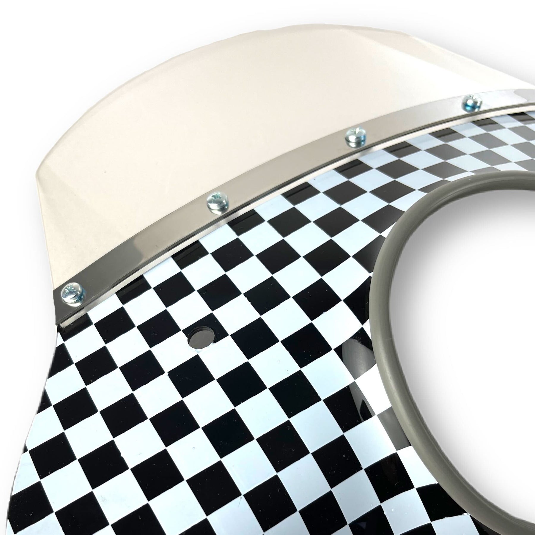 Lambretta Series 2 Li TV Series 3 Li MOD Style Flyscreen - Chequered