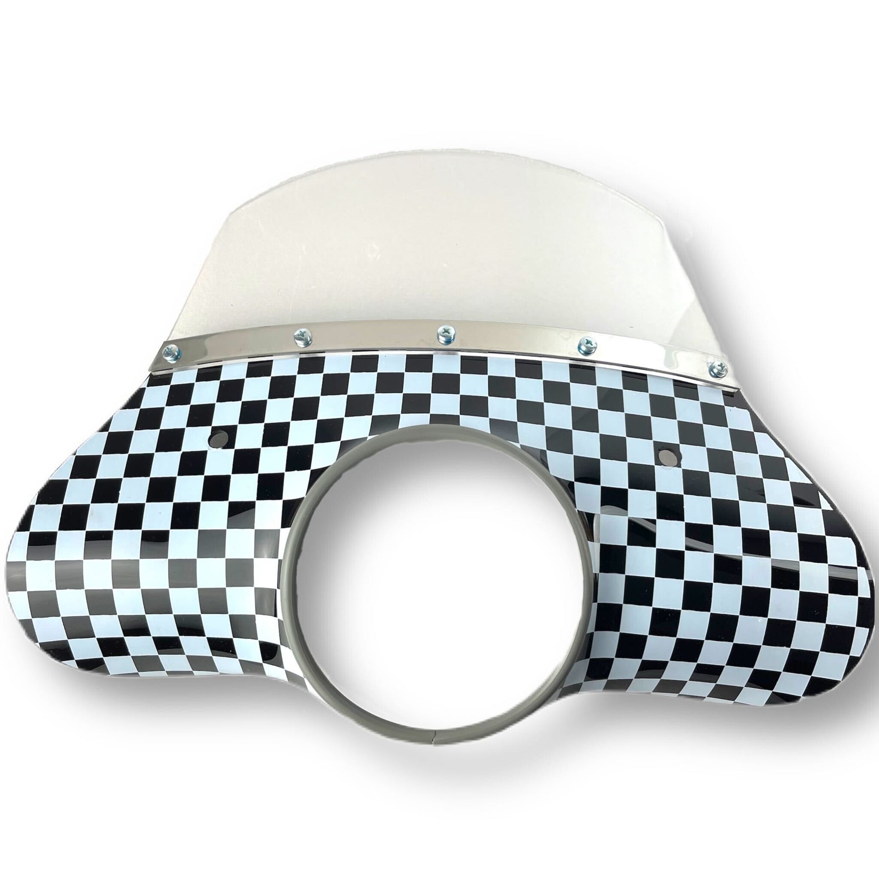 Lambretta Series 2 Li TV Series 3 Li MOD Style Flyscreen - Chequered