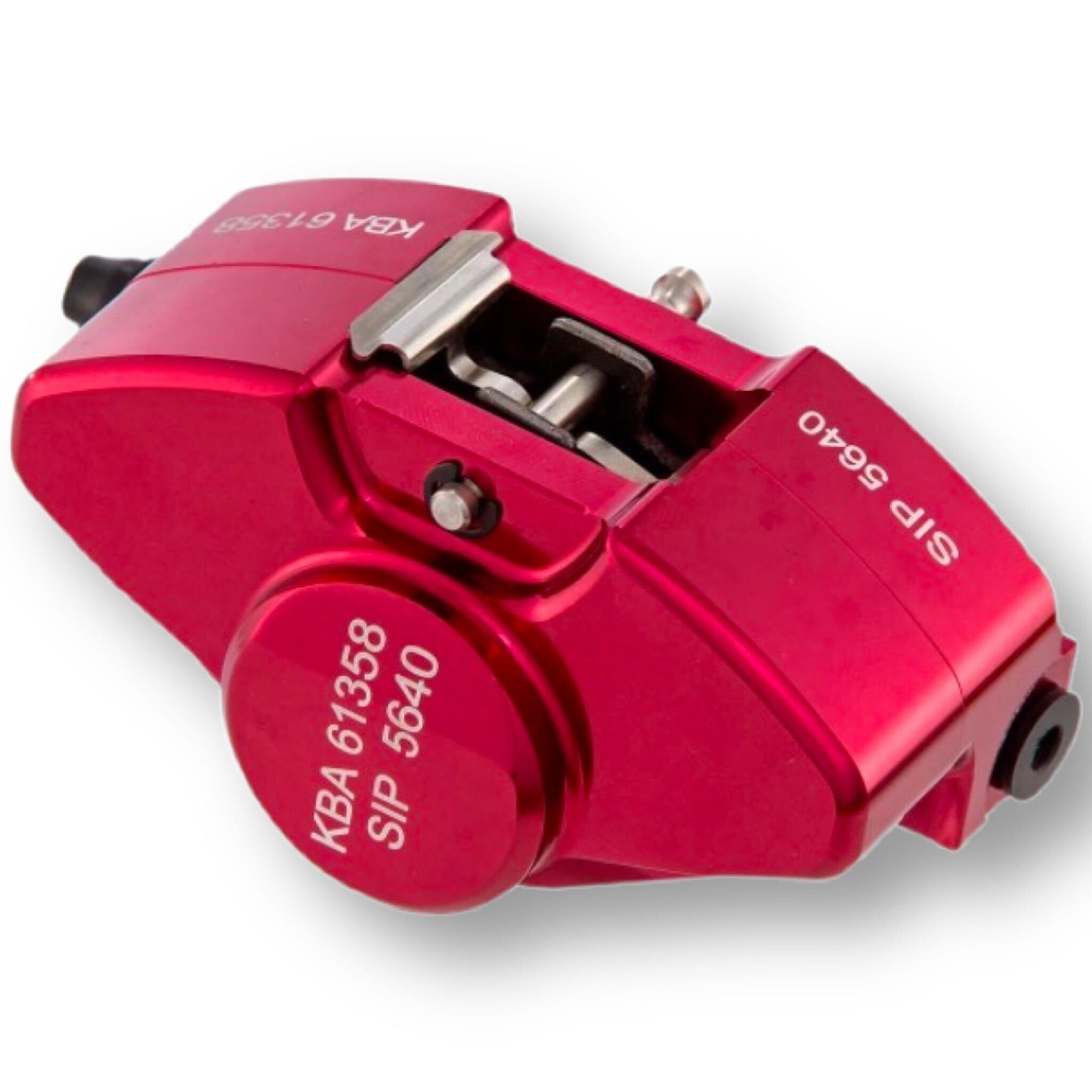 Vespa PX Disc MY T5 Classic LML Grimeca SIP Front Hydraulic Brake Caliper - Red Anodised