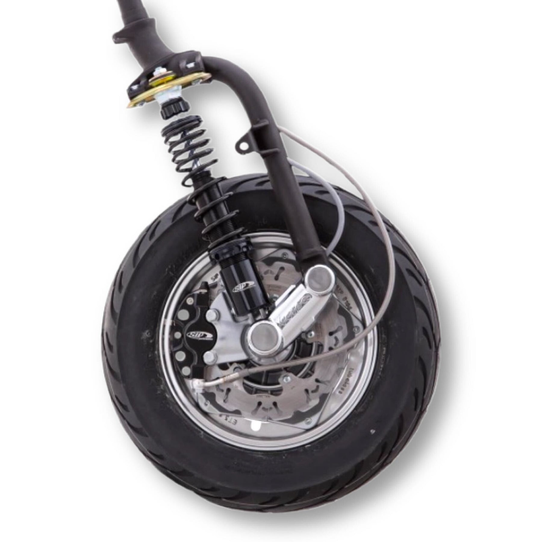Vespa PX Disc MY T5 Classic LML Grimeca SIP Front Hydraulic Brake Caliper - Black Anodised
