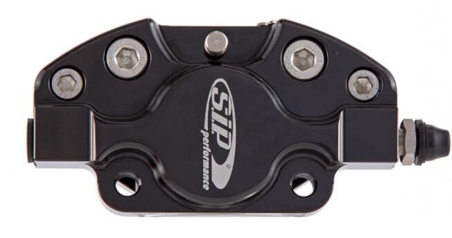 Vespa PX Disc MY T5 Classic LML Grimeca SIP Front Hydraulic Brake Caliper - Black Anodised
