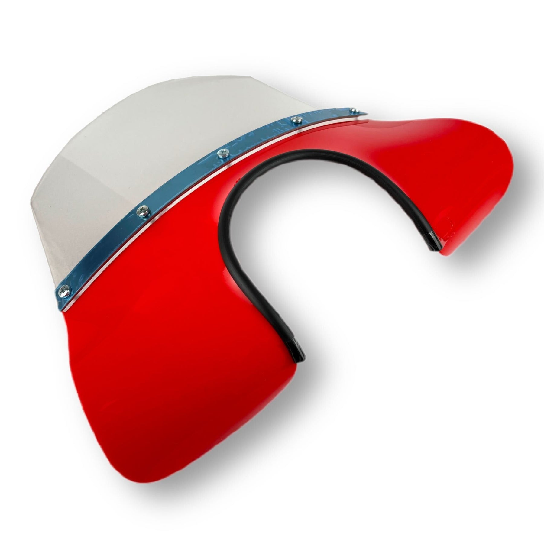 Vespa V50 V90 V100 Primavera ET3 MOD Style Flyscreen - Red