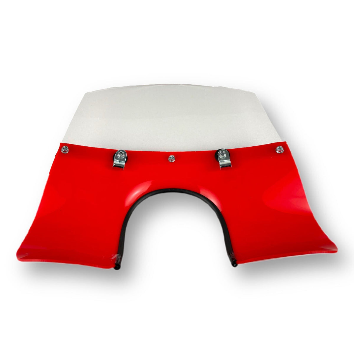 Vespa V50 V90 V100 Primavera ET3 MOD Style Flyscreen - Red