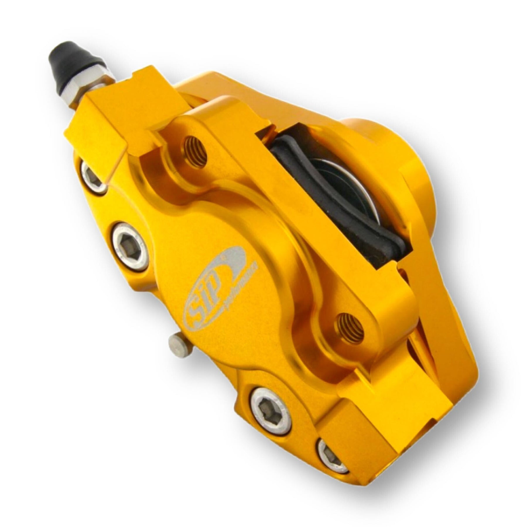 Vespa PX Disc MY T5 Classic LML Grimeca SIP Front Hydraulic Brake Caliper - Gold Anodised