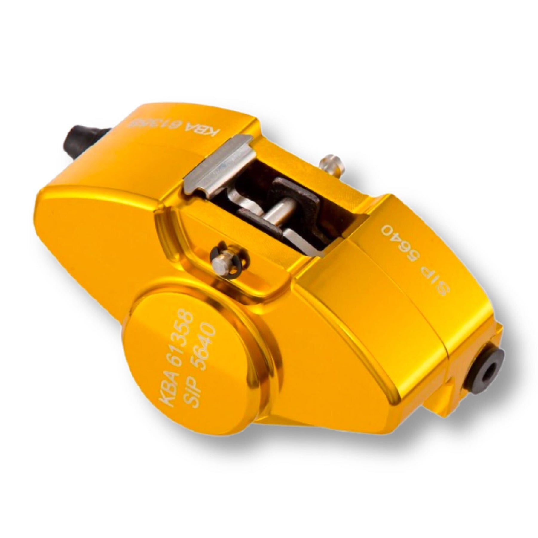 Vespa PX Disc MY T5 Classic LML Grimeca SIP Front Hydraulic Brake Caliper - Gold Anodised