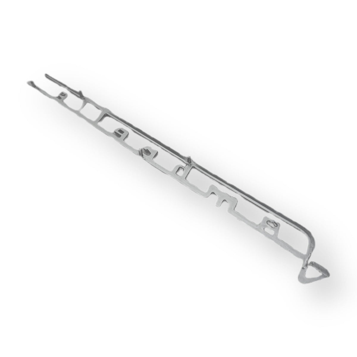 Lambretta Series 3 Li TV SX Side Panel Badge Long - Alloy