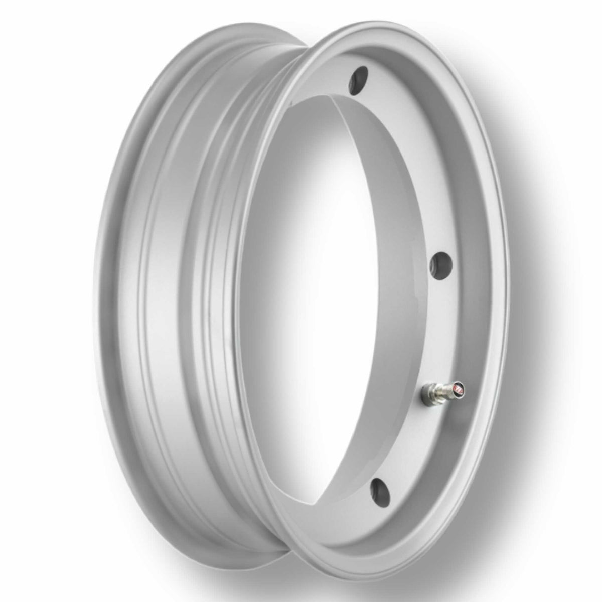 Vespa PX LML T5 V50 Rally Super Sprint SIP Tubeless Wheel Rim 10" x 2.5" - Silver