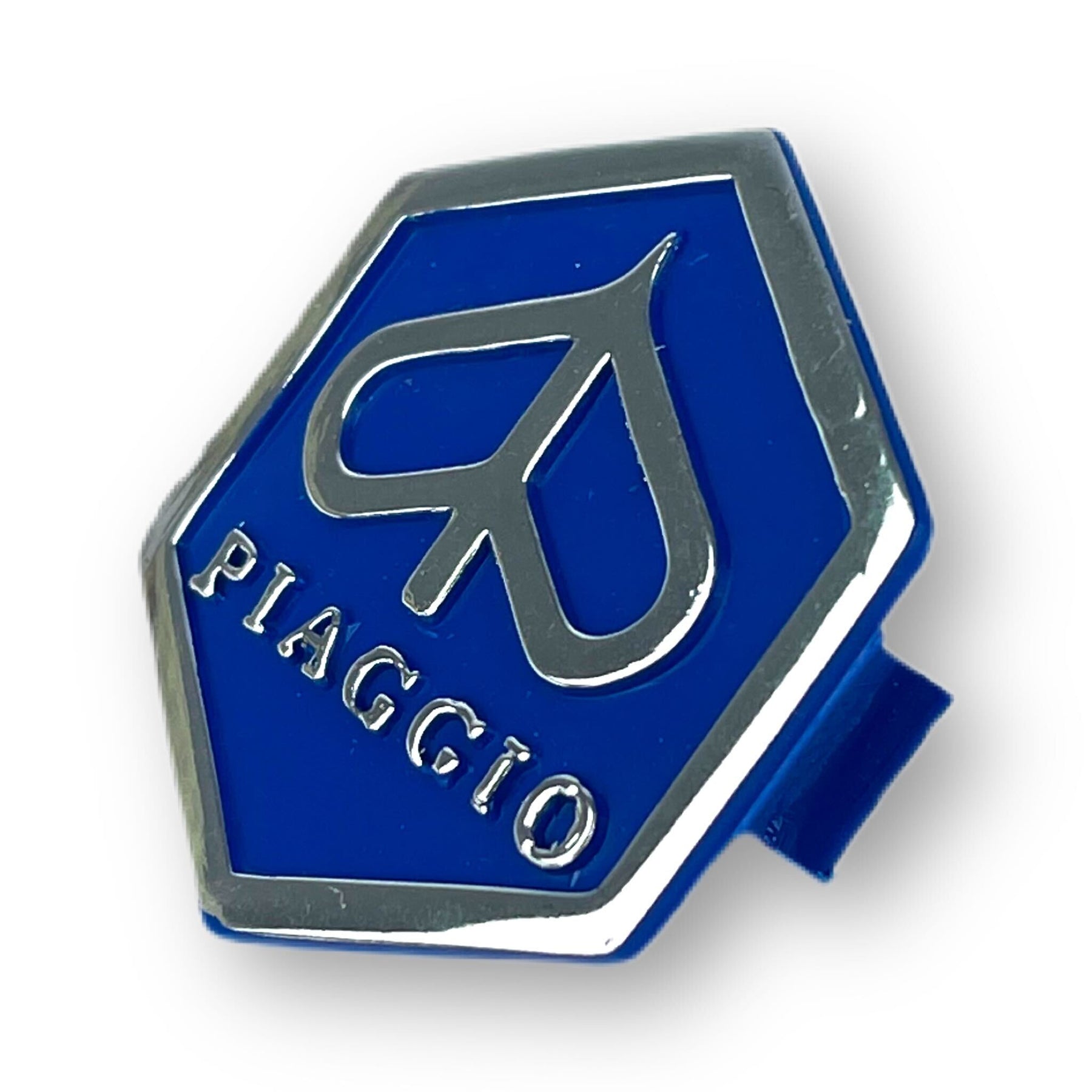 Vespa PX EFL T5 LML Horncover Badge Hexagon Shaped Clip In