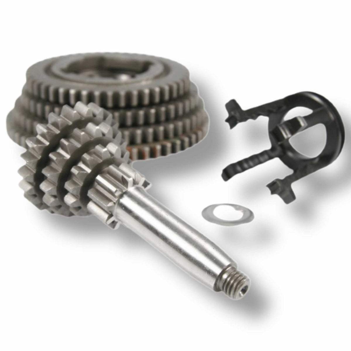 Vespa V50 V90 V100 Primavera ET3 PK Gearbox Kit 58-54-50-46 teeth 3 to 4 Gear Conversion