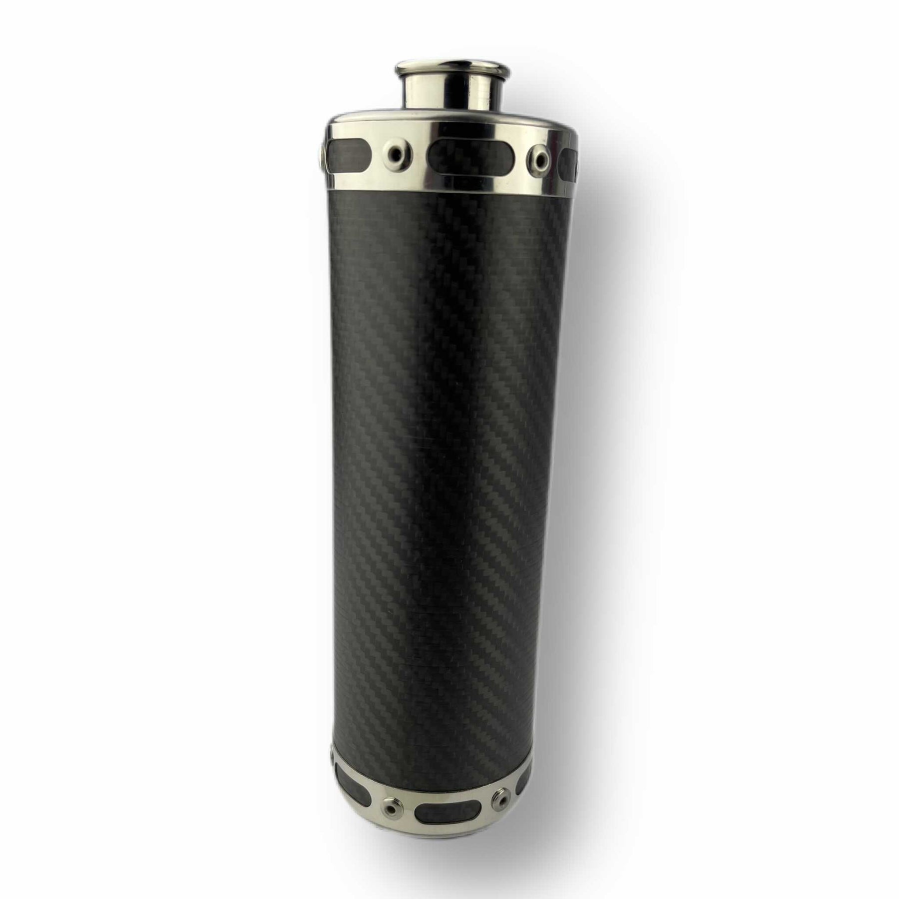 Lambretta Series 1 2 3 Li GP SX TV JL Jim Lomas KRP4 Carbon Fibre Matt Exhaust Silencer End Can