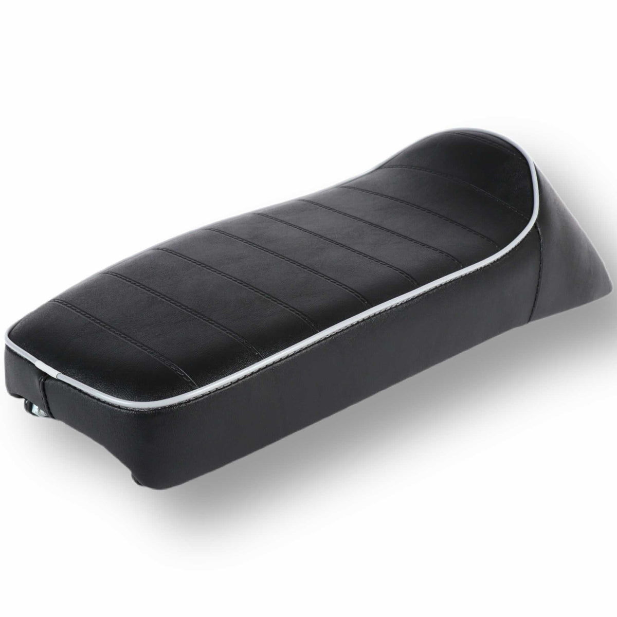 Lambretta Lui 50 C/CL Lui 75 S/SL Vega Cometa BGM Pro Fastback Seat - Black Smooth